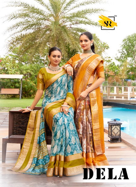 Dela By Sr Silk Daily Wear Wholesale Saree Suppliers In Mumbai Catalog